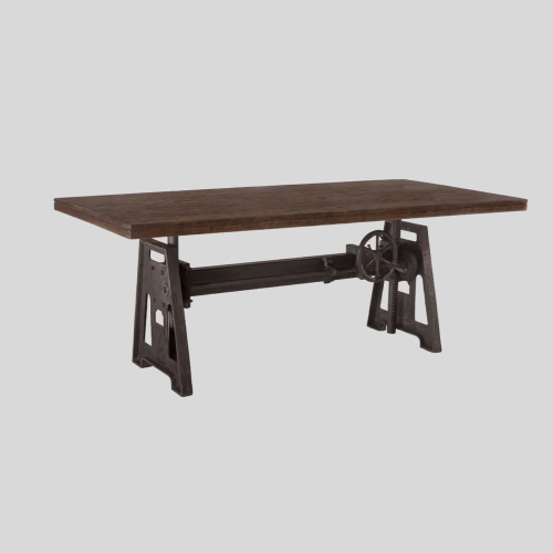 Image of Wooden Restaurant Table
