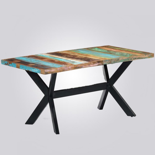 Image of Wooden Restaurant Table