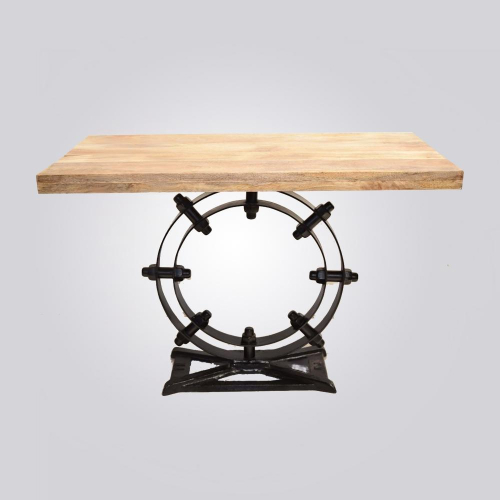 Image of Wooden Restaurant Table