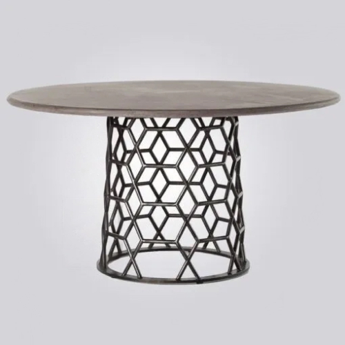 Image of Wooden Restaurant Table