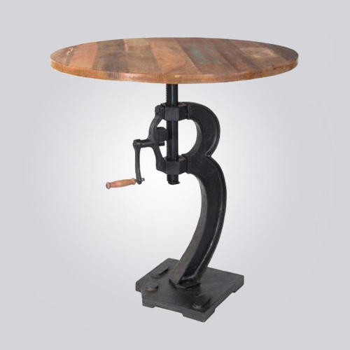 Image of Wooden Restaurant Table
