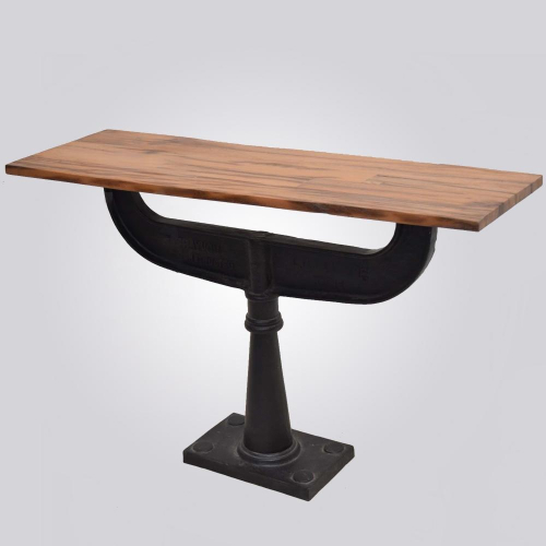 Image of Wooden Restaurant Table