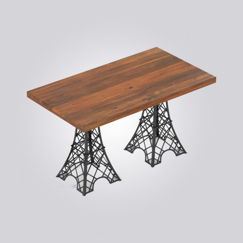 Image of Wooden Restaurant Table